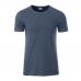 JN8008 Men�s Basic-T BIO-Baumwolle Light-Denim-Melange
