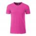 JN8008 Men�s Basic-T BIO-Baumwolle Pink
