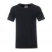 JN8008B Boy�s Basic-T BIO-Baumwolle Schwarz