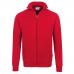 HA606 Hakro Sweatjacke Herren College No. 606 Rot