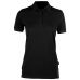 HRM401 Damen Heavy Polo - 100% Baumwolle Schwarz