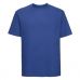 R-180M Klassisches T-Shirt Azurblau