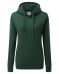 265F Autenthic Damen Kapuzen Sweat Flaschengr�n