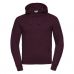 265M Autenthic Herren Kapuzen Sweat Burgunder