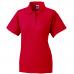 R-539F Damenpolo Classisches Rot