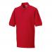 R-569M Herrenpolo Classisches Rot