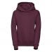 J575B Kapuzen-Sweatshirt f�r Kinder Burgunder