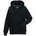 J575B Kapuzen-Sweatshirt f�r Kinder Schwarz