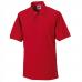 599M Herren Polo Classisches Rot