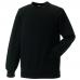 J762B Klassisches Sweatshirt f�r Kinder Schwarz