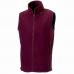 R-872M Fleeceweste f�r Herren Burgunder