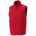R-872M Fleeceweste f�r Herren Classisches Rot
