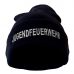 K7500 Strickm�tze mit Jugendfeuerwehr Bestickung Silbergrau