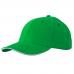 Cap MB024 mit Ziernaht Fern-Green/White