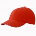 Cap MB024 mit Ziernaht Grenadine/White