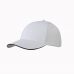 Cap MB024 mit Ziernaht White/Navy