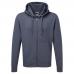 266M Autenthic Herren Kapuzen Sweat Jacke Convoy Grey