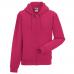 266M Autenthic Herren Kapuzen Sweat Jacke Fuchsia